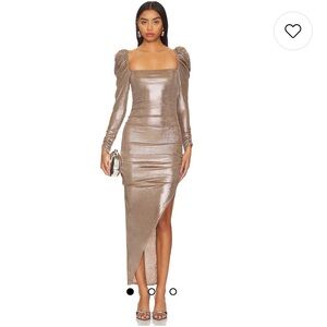 ASTR the Label Vanozza Dress in Pewter